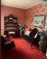 Sala de estar en el lobby