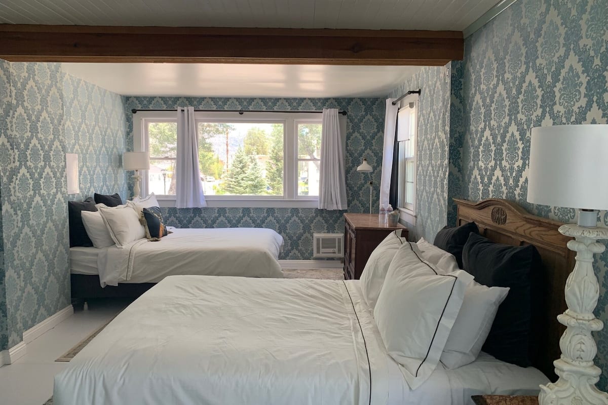 the church room | premium bedding, pillow-top beds, individually decorated