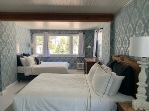 The Church Room | Premium bedding, pillowtop beds, individually decorated