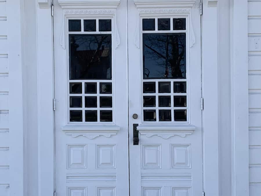 Façade de l’hébergement