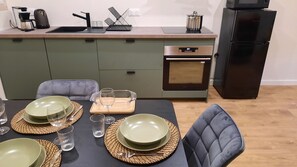 Fridge, microwave, oven, stovetop - Beautiful apartment in country house. Saint Remy de Provence. (st remy de provence)
