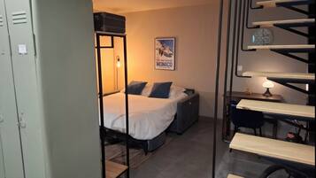 2 chambres, bureau, lit parapluie, Wi-Fi gratuit