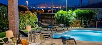 Villa Càrula: Private swimming pool near Lu Impostu