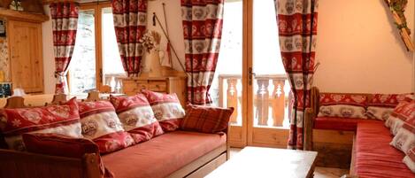 Télévision, lecteur de DVD, livres