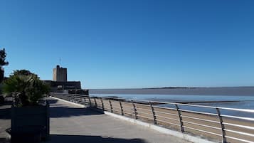 Accommodatie ligt op het strand