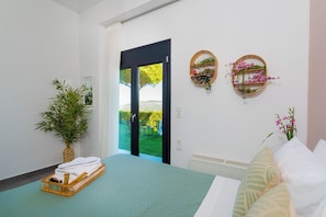 4 chambres, fer et planche à repasser, lit parapluie, Wi-Fi gratuit