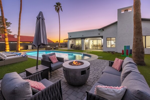 Terrace/patio - Luxury ScottsdalePickleballHeated PoolGolf (Scottsdale)