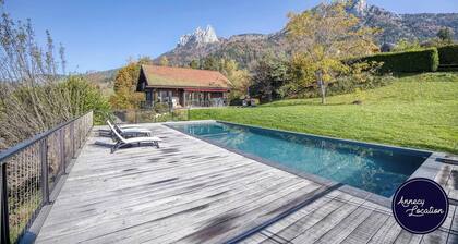 La Sauffaz - maison avec piscine.