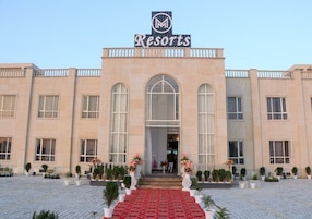 Fachada de la propiedad