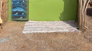 Basic Single Room | Bed sheets - Sahara Beach Camp Ras Shetan (Nuweiba)