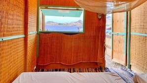 Basic Room, Beach View | Bed sheets - Sahara Beach Camp Ras Shetan (Nuweiba)