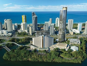 Vue depuis l’hébergement
