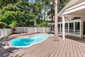 Pool - Spacious and Updated Wild Dunes beach home with private pool ! (Isle of Palms)
