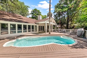 Pool - Spacious and Updated Wild Dunes beach home with private pool ! (Isle of Palms)