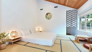 5 slaapkamers, een strijkplank/strijkijzer, gratis wifi, beddengoed