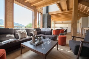 Flat-screen TV, foosball