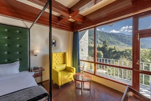 Chambre Deluxe, balcon, vue vallée | Vue sur la vallée