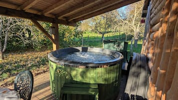 Idromassaggio all'aperto