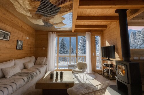 Magnifique chalet avec Terrasse Et Jardin