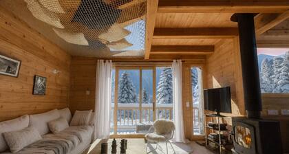 Magnifique chalet avec Terrasse Et Jardin