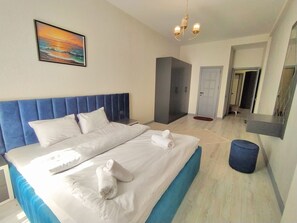 都會公寓 | 2 間睡房、熨斗/熨衫板、免費 Wi-Fi