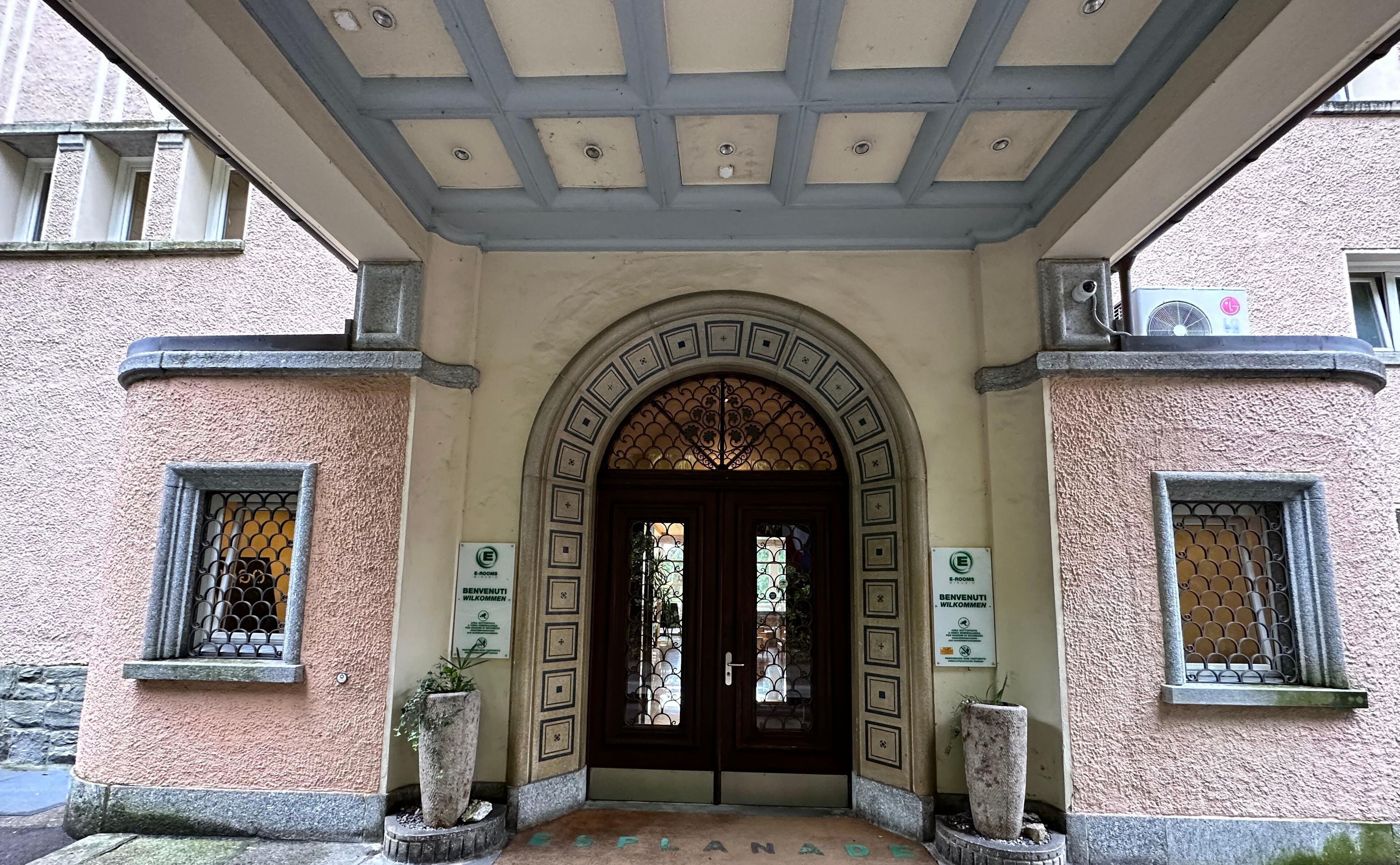 Ingresso della struttura