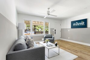 TV, offices - Mavis at the Quad | Steps From Park Circle (North Charleston)