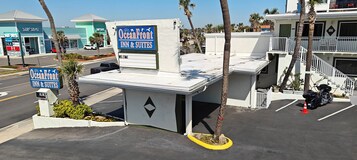 Entrada de la propiedad