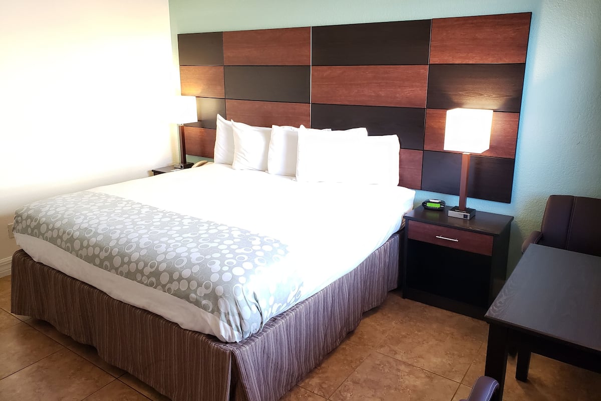 In-room safe, desk, blackout curtains, iron/ironing board