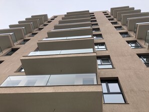 Voorkant van accommodatie