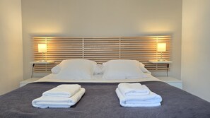 2 bedrooms, iron/ironing board, travel crib, WiFi