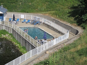 Beheizter Pool