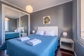 2 dormitorios, tabla de planchar con plancha, wifi gratis y ropa de cama