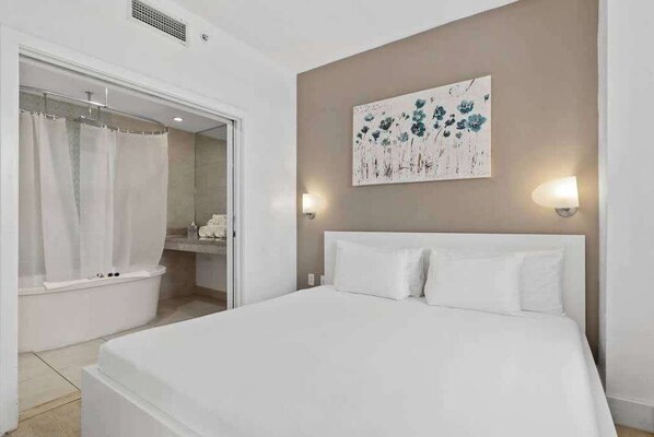 1 bedroom, iron/ironing board, free WiFi, bed sheets