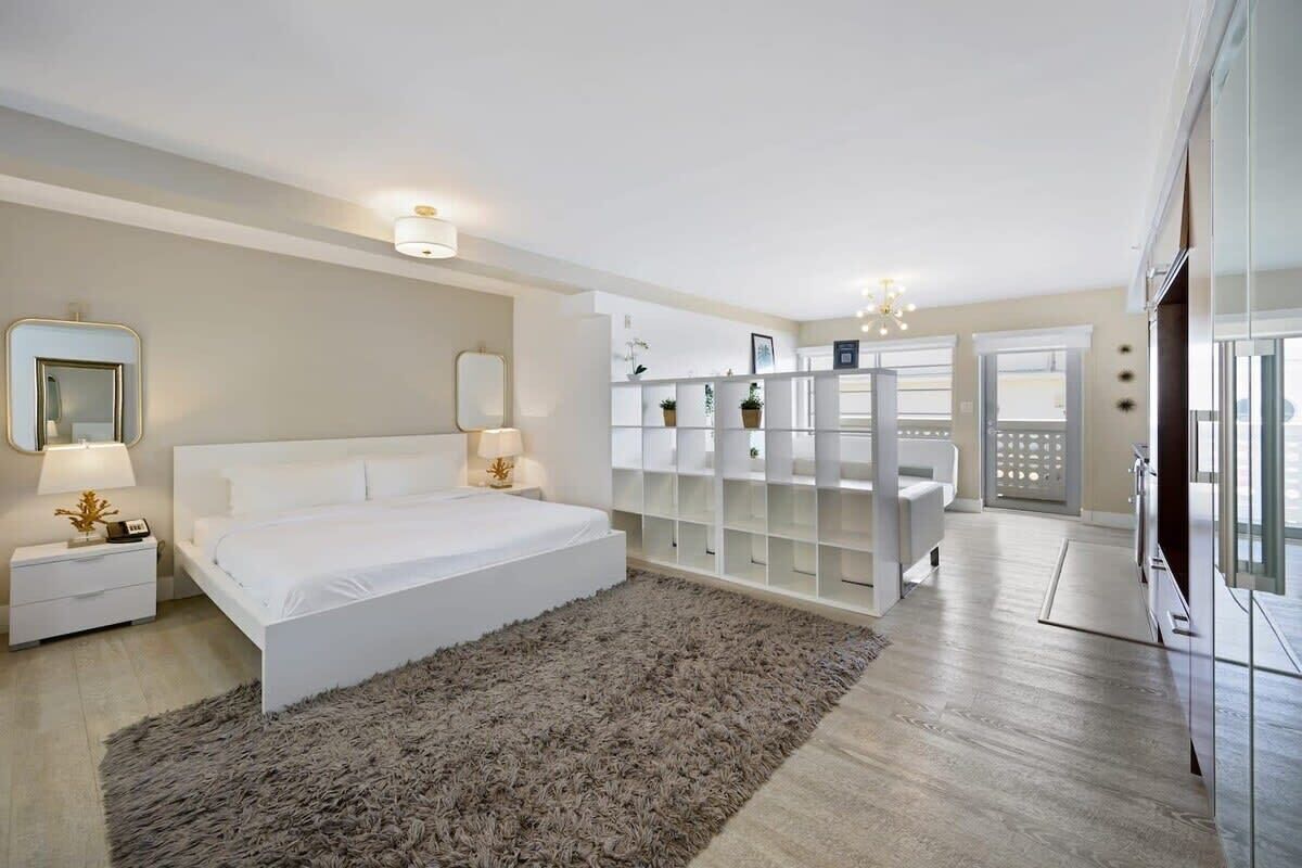 Spacious Studio - Roof Top Pool & Bar, South Beach