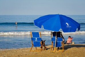 Sur la plage