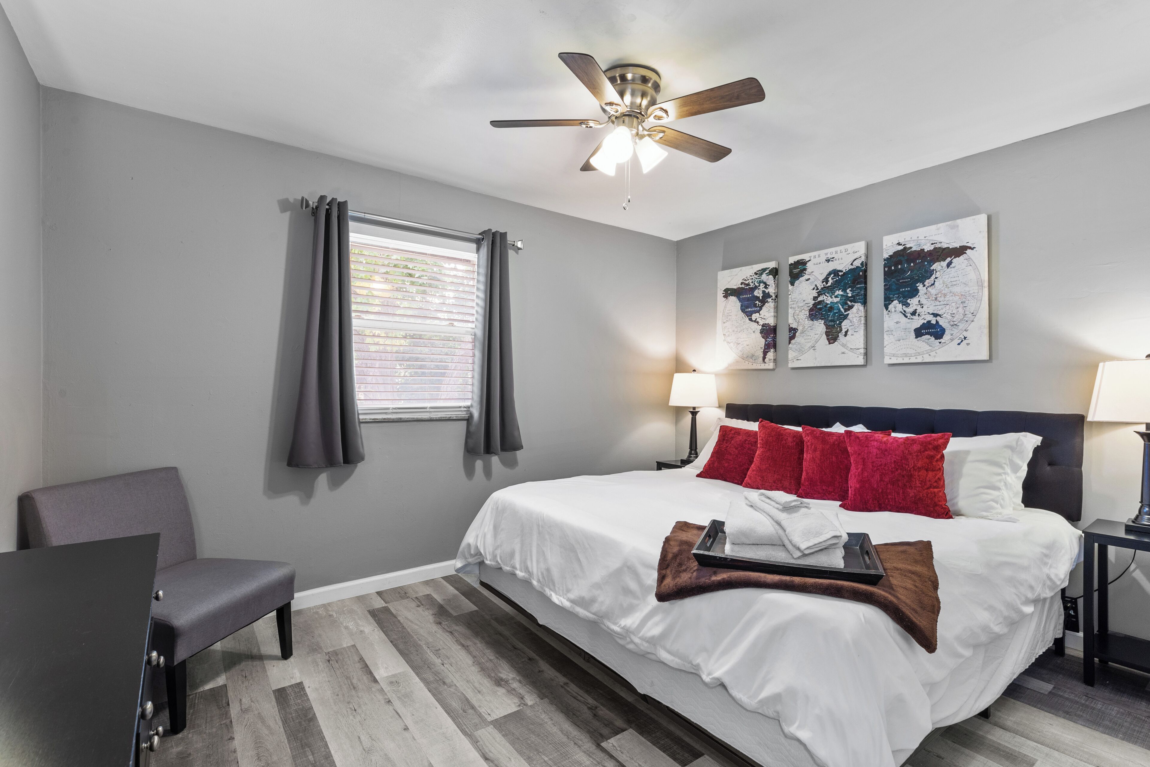 2 habitaciones, wifi y ropa de cama 