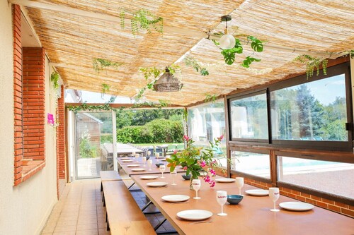 So Villa Le Tertre (41) - Heated pool - Nordic bath - 1h35 Paris - 44 p.