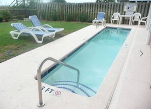 Outdoor pool - Oceanfront retreat! Beautiful, newly renovated in family friendly Surfside Beach (Surfside Beach)