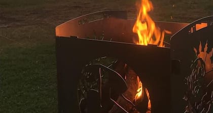 Crooked Oaks Bell Tent Glamping in North Devon