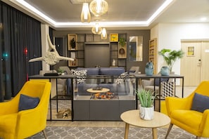 Lobby sitting area