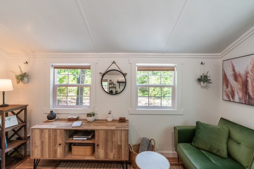 Chic Private Cabin In The Woods --> Queen Bed, Deck, High-speed Wifi - Point