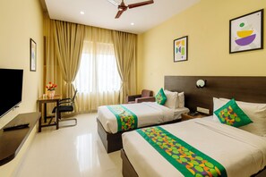 Desk, iron/ironing board