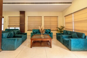 Zona de estar del vestíbulo