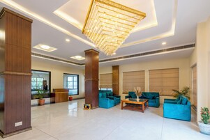 Sala de estar en el lobby