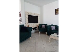 Living area - Maison Pieds Dans L'eau à Kelibia (Nabeul)