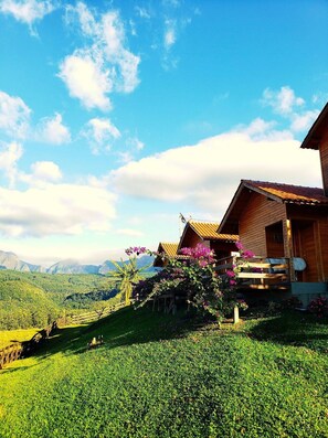 Suite romántica, vistas a la montaña | Recepción