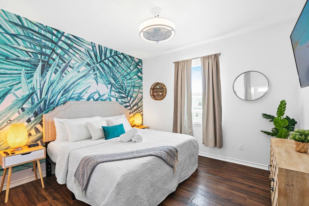 5 chambres, bureau, fer et planche à repasser, accès au Wi-Fi (inclus)