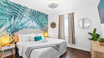 5 chambres, bureau, fer et planche à repasser, accès au Wi-Fi (inclus)