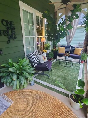 Terrace/patio - Beautiful Bartram Trail Golf Course home (Evans)